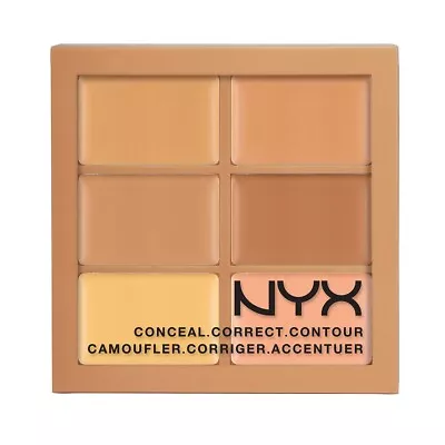 NYX Conceal Correct Contour Palette Color 3CP02 Medium 6 X 0.05 Oz • $9.95