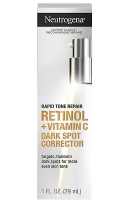 Neutrogena Rapid Tone Retinol + Vitamin C Dark Spot Corrector  1 FL (29 ML) • $15