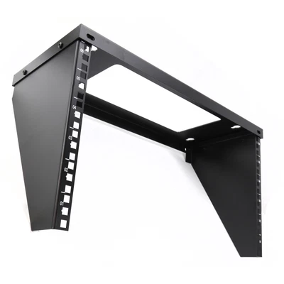 £34.44 • Buy Wall Mounted Bracket 6U Rack 19 Inch For Vertical Home/Office/Studio Wall Fixing