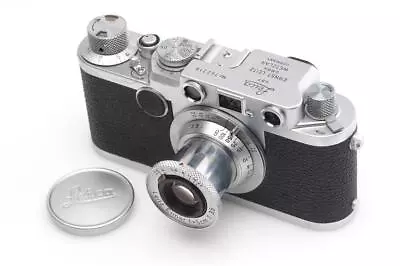 Leitz Leica Iif Chrome Red Dial W. Elmar 3.5/5cm (1713031681) • $1736.64