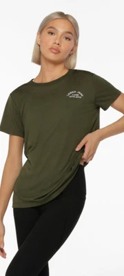 $25 • Buy Lorna Jane Lotus Luxe Green Tshirt Tee Top Size M