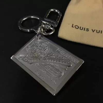 Louis Vuitton Porte Cles Jean Silver Tone  Key Ring Charm/4X1454 • £0.79