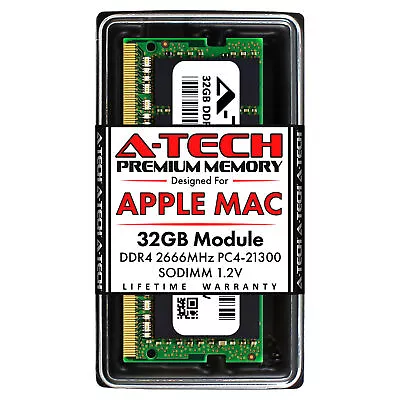 32GB DDR4 2666 2667MHz SODIMM Mac Memory RAM For APPLE IMac 2019 5K Retina A2115 • $149.99