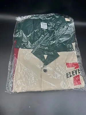 7-Eleven Retro Woven Button Up Convenience Tour Collection Short Sleeve Shirt XL • $128.88