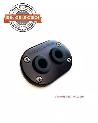 Minn Kota Raptor Shallow Water Anchor Hydraulic Hose Bulkhead Plate  Black • $69.99