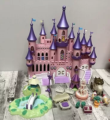 Vintage 2001 Disney Cinderella Boley Fairytale Castle Plus Acccesories RARE • £40