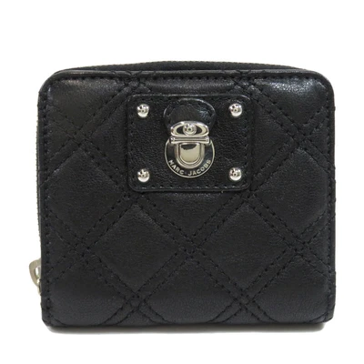 $105 • Buy MARC JACOBS   Bifold Wallet With Coin Pocket Double Stitch Leather