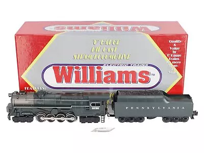 Williams 40401 O Gauge PRR 6-8-6 S-2 Turbine Steam Locomotive & Tender #6200 EX • $250.11