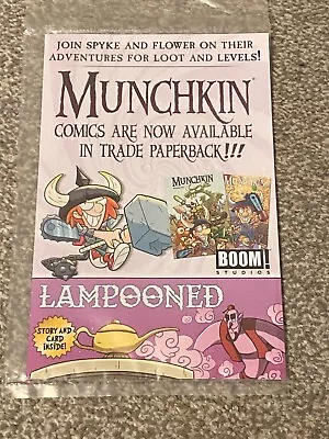 DOMINANT GENIE PROMO CARD For Munchkin Steve Jackson Games Boom! Comic 2017 • £2.99