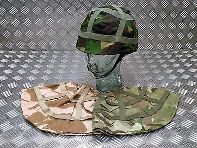Training Helmet Military Style Army Green With A MTP DPM Or Desert Camo Cover • £19.99