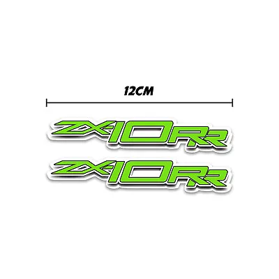 For Kawasaki ZX10RR Fairing Sticker Decal Motorcycle 4 3/4 Inch Green • £18.08