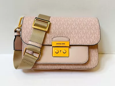 Michael Kors Sloan Editior Medium Flap Shoulder Crossbody Messenger Bag • $139