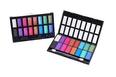 £4.99 • Buy Saffron LONDON 16 Colours Shimmer Eyeshadow 6011