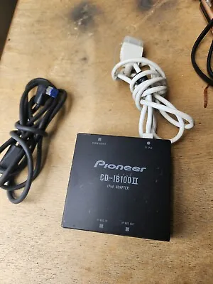 Pioneer CD-IB100 II 2 Interface Adapter For Apple IPod *No Power Supply* • $20