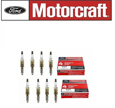 8+Motorcraft Platinum Spark Plugs For 2007-2008 Ford Explorer Sport Trac 4.6L V8 • $119.50