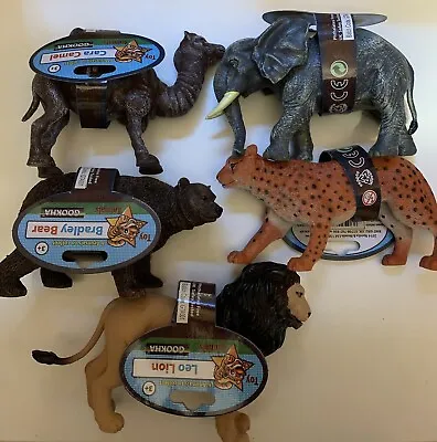 £2.99 • Buy Toy Animals Selection Lion, Elephant, Cheetah, Bear & Camel - Ideal For Nativity