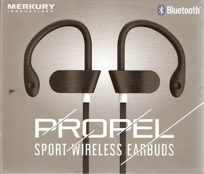 Merkury Innovations Propel Sport Bluetooth 4.2 Wireless Earbuds Headphones • $32