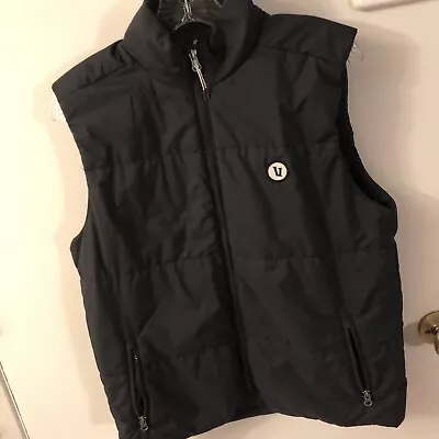 VUORI Echo Vest Insulated Black Size Small S Primaloft Camouflage Pattern • $75