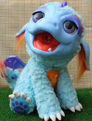 Hasbro Furreal Friends Torch Blazin Dragon Blue Baby Working Moves Sound Light • £16.99