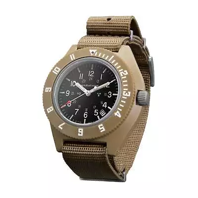 MARATHON 41mm Desert Tan Pilot's Navigator With Date High-Impact Composite Fibre • $432