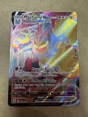 Pokémon TCG - Machamp VMAX - 073/189 - Astral Radiance - Ultra Rare - NM • $0.99