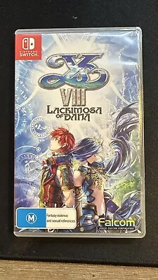 Ys VIII: Lacrimosa Of Dana (Switch) - AUS PAL Free Postage • $90