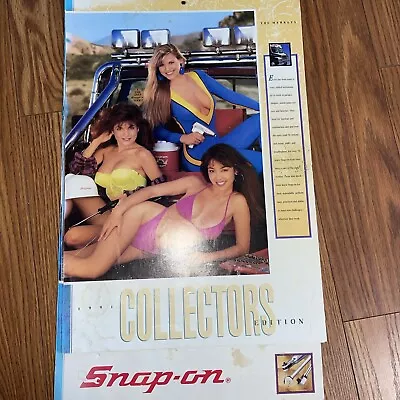 Vintage 1991 Snap On Tools Calendar Pin Up Girls Collector's Edition Swimsuit • $5.95