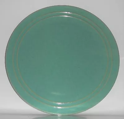 Pacific Pottery Hostess Ware 16'' Green Cake Plate • $89.98