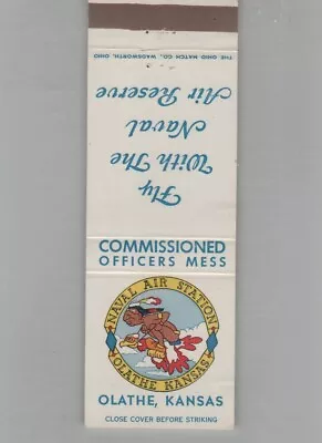 Matchbook Cover Naval Air Station - Olathe KS  NAS • $14.95