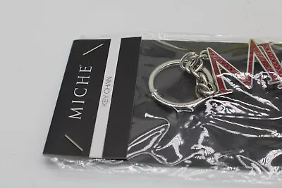 Red Silver MICHE Keyring • $6.69