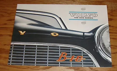 Original 1963 Volvo 122 S Series Sales Brochure 63 Sedan Station Wagon • $30