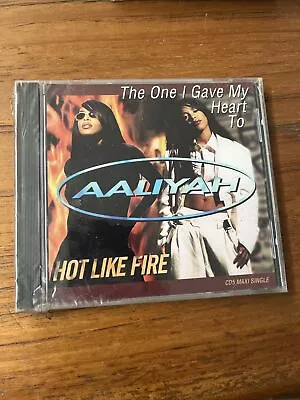 Aaliyah: The One I Gave My Heart To/ Hot Like Fire Maxi Single CD - New • $22