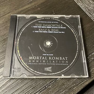 Mortal Kombat Annihilation-Immortals-Kasz & Beal-Promotional Movie CD-1997-RARE! • $15