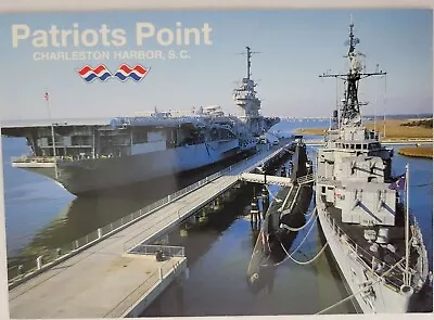 Patriots Point Mount Pleasant South Carolina Postcard 4X6 Unposted Chrome • $4.99