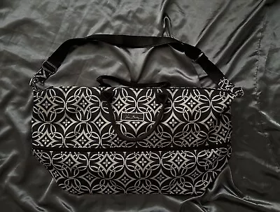 🟢 Vera Bradley Black And White Geometric Tote Bag New • $38.50