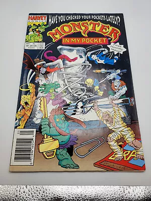 Harvey Comics Monster In My Pocket #1 (1991) • $15