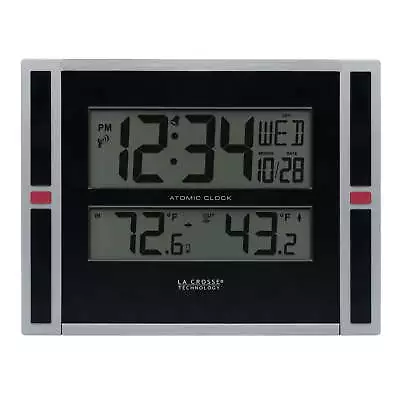 La Crosse Technology 11 Table Clock With Temperature 513-149 • $29.95