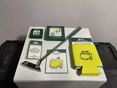 2024 Masters Commemorative Lot Putter Magnet Pin Ball Marker Set W/Bonus Coozies • $149.99