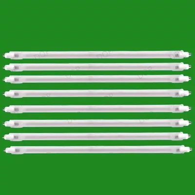 £14.99 • Buy 8x 400W Halogen Heater Replacement Tubes 195mm Fire Bar Heater Lamp Element Bulb