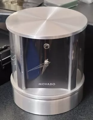 Movado Rotating Multi-Face Clock Tsi-152-m - Movado Desk Clocks Clock • $59