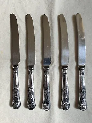 £17.99 • Buy Vintage Oneida Kings Table / Dinner Knife X 5 Stainless Steel Cutlery