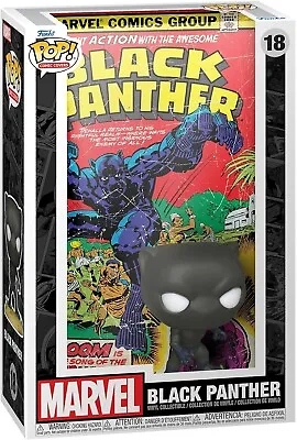 Funko Pop Comic Covers Marvel Black Panther 18 Pop Comic Covers Hard Stack New • £14.49