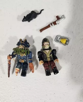 Pyrates Pirates Of The Caribbean Mega Blok Minifigure Bootstrap Bill Davy  Jones • $19.99