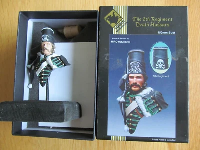 £19.99 • Buy Young Miniatures YH1501 The 9th Regt. Death Hussars Bust In 150mm Scale.