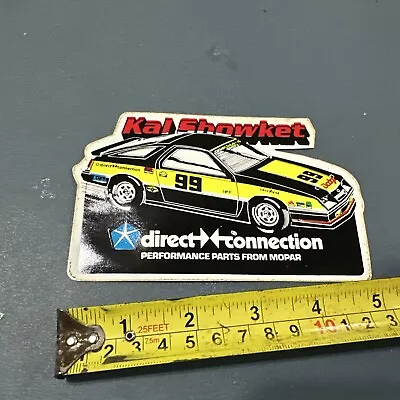 DIRECT CONNECTION PERFORMANCE PARTS MOPAR KAL SHOWKET Racing Sticker Decal Orig • $8.49