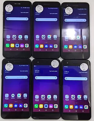 LG Aristo 3 Plus X220 16GB MetroPCS Fair Condition Check IMEI Lot Of 6 • $118.99