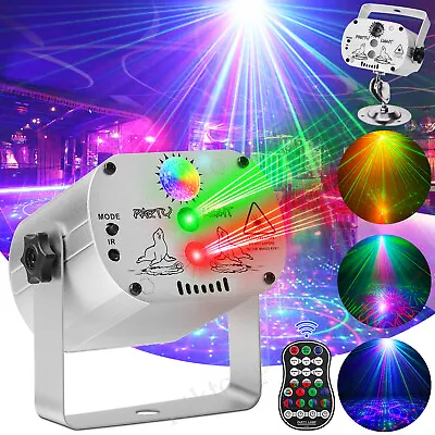 1240 Patterns Disco RGB LED Laser Projector Lighting Stage Party KTV Lamp Show • £21.12