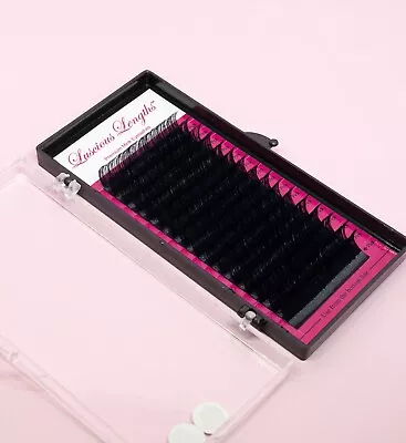 Premium Mink Individual Eyelashes Professional J C B D Curl 0.20 0.25 0.07 0.05 • £8.49