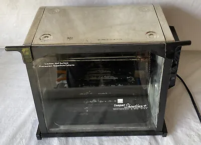 Ronco Compact Showtime Rotisserie & BBQ Oven Black Model 3000 Tested +accessoris • $29.92
