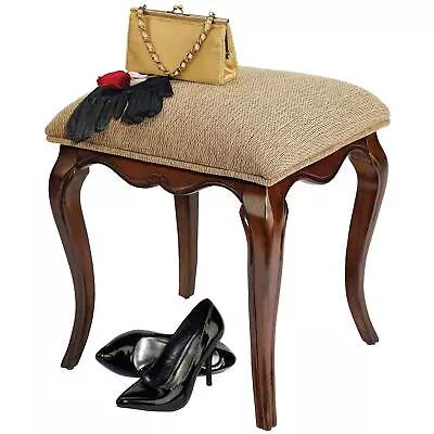 Design Toscano Lady Guinevere Vanity Stool • $145.95